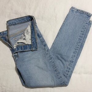 Levi's Light Blue Straight Leg Women's Jeans